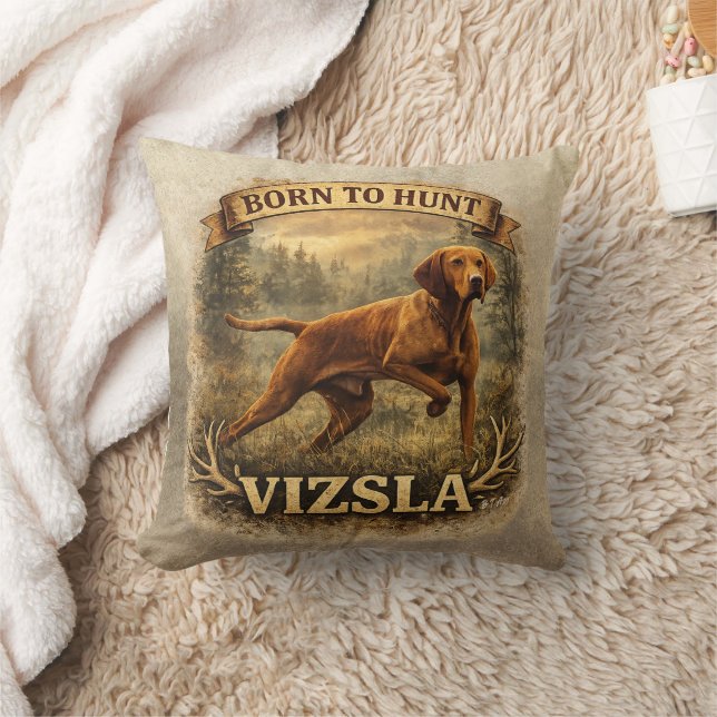 Coussin Hungarian Vizsla Art    (Couverture)