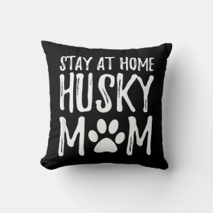 Coussin Husky Stay   Funny Dog Maman Poison