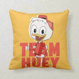 Coussin Huy Duck  Équipe Huey - Nous avons besoin d'un pla