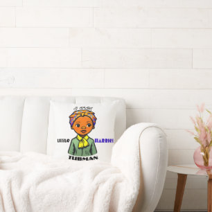 Coussin I AM Little Harriet Tubman Black History
