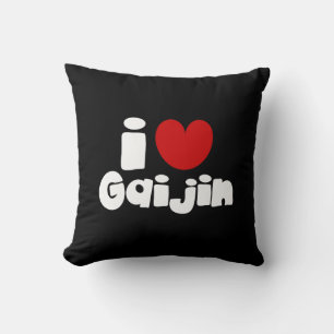 Coussin i heart Gaijin