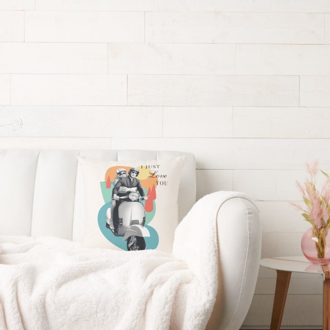 Coussin "I Just Lotus You" Tanya & Greg - Le Lotus Blanc (Canapé)