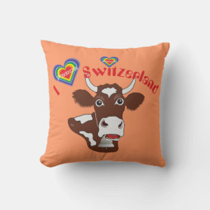 Coussin I love Switzerland