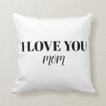 I Love You Maman Pillow