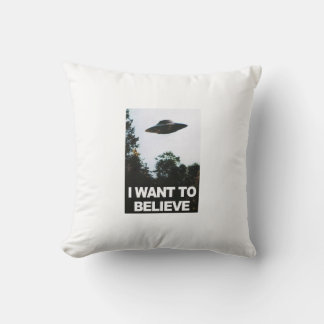 Coussin I want to believe