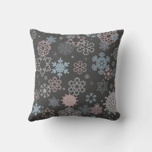 Coussin Icicles Festifs Pastel Multicolor & Dark Grey