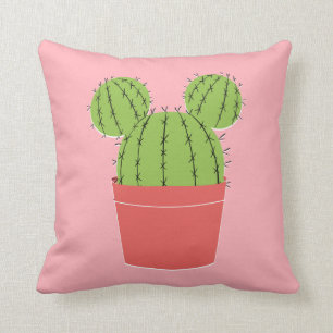 Coussin Icône de cactus Mickey Mouse