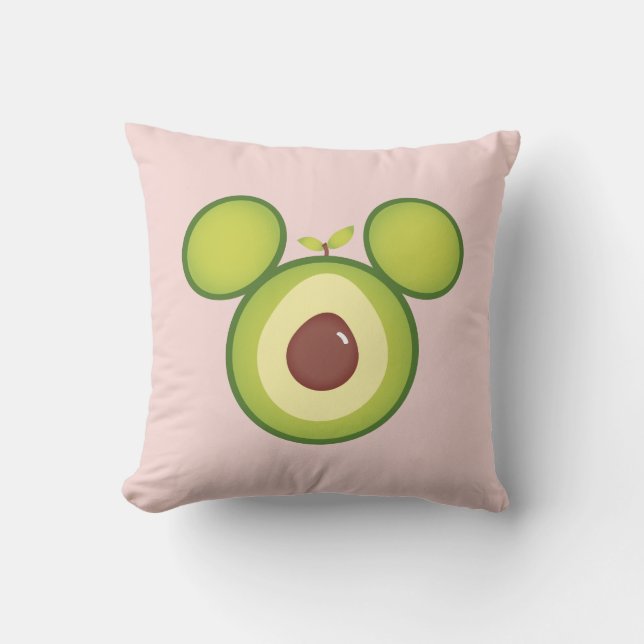 Coussin Icône de Mickey Mouse Avocat (Recto)