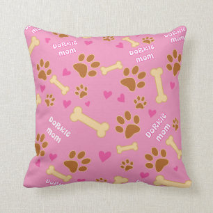 Coussin Idée de cadeau de maman de race de chien de Dorkie