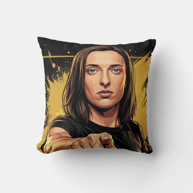 Coussin iga swiatek (Recto)