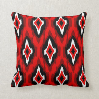 Coussin Ikat Tribal Motif 1a
