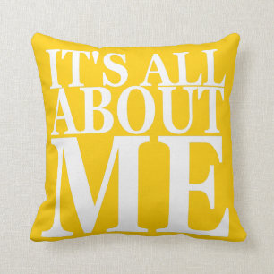 Coussin Il est tout au sujet de moi