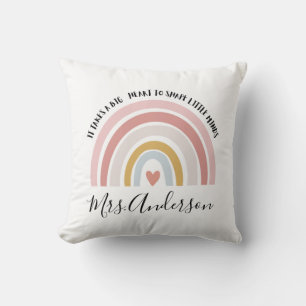 Coussin Il faut un grand cœur pour façonner les petits esp
