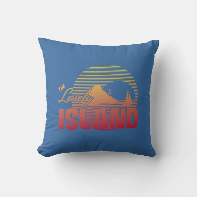 Coussin Île de Dookie - couleur (Recto)