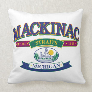Coussin Île Mackinac