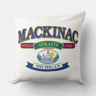 Coussin Île Mackinac