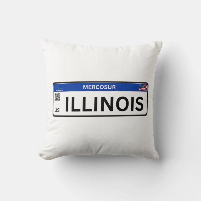 Coussin Illinois Mercosur (Recto)