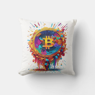 Coussin Illustration Bitcoin