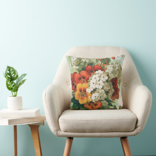 Coussin Illustration de couverture du catalogue de graines