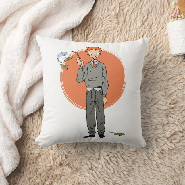Coussin Illustration de Ron Weasley "Eat Slugs" (Couverture)