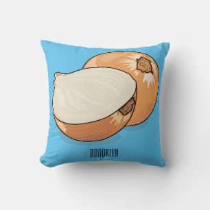 Coussin Illustration d'oignon
