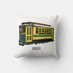 Coussin Illustration du chariot Mata