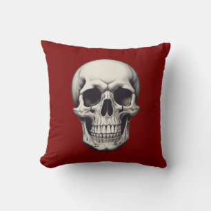 Coussin Illustration du crâne