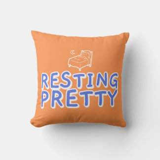 Coussin Illustration du devis de veille relativement migno