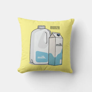 Coussin Illustration du lait