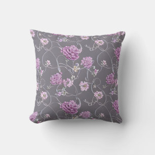 Coussin Illustration Roses roses