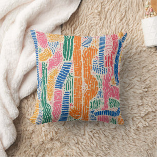 Coussin illustration vectorielle Abstraite avec une variét
