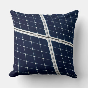 Coussin Image amusante d'un panneau solaire