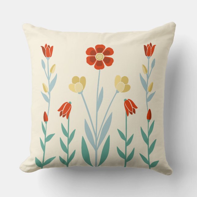 Coussin Image Crème de jardin parfaite (Recto)