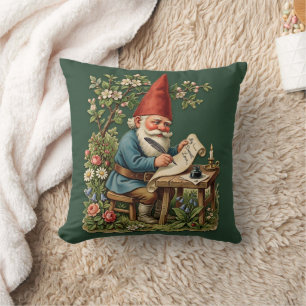 Coussin Image de carte postale ancienne - NAIN DE JARDIN 2