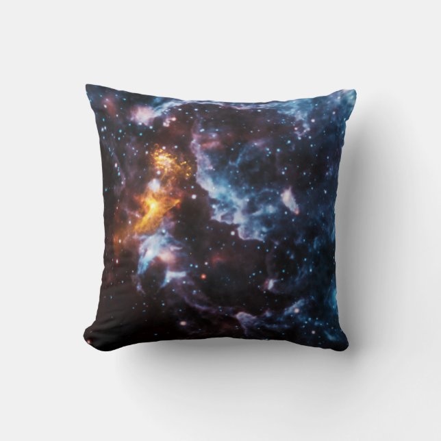 Coussin Image de galaxie d'étoile neutron de pulsar (Recto)