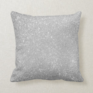 Coussin Image de style Parties scintillant argenté