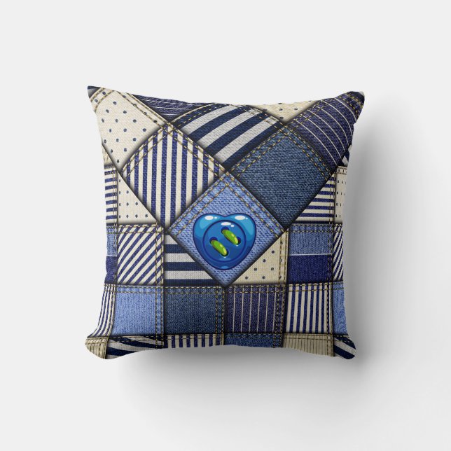 Coussin IMAGE Patchwork (Recto)