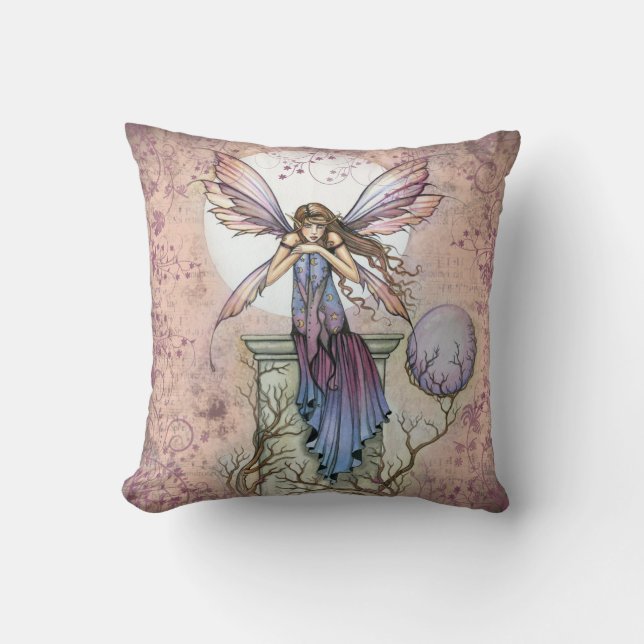 Coussin Imaginaire Fée Floral Design Jeu d'oreiller (Recto)