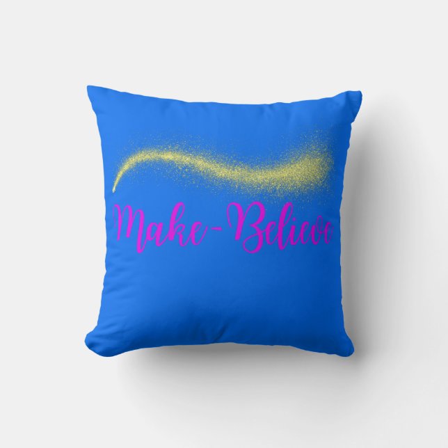 Coussin Imagination de Croyance, Rêveur de Jour, Magique (Recto)
