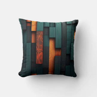 Coussin Imitation du bois