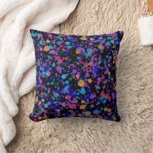 Coussin Impression abstraite : galaxies lointaines
