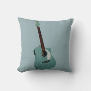 Coussin Impression d'art guitare