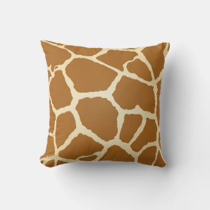 Coussin Impression de girafe
