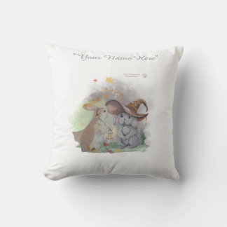 Coussin Impression de la série Boganhues "Pipa & Marlow"