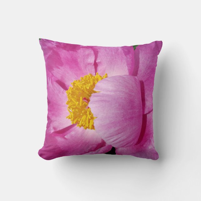 Coussin Impression de pavot (Recto)