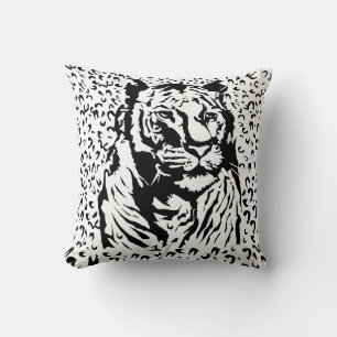 Coussin Impression de tigre