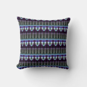 Coussin Impression Deep Purple Designer