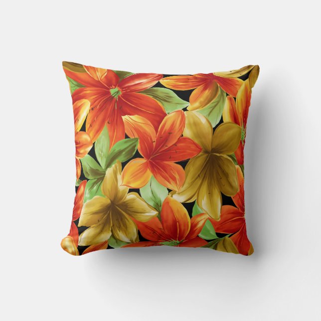 Coussin Impression tropicale (Recto)