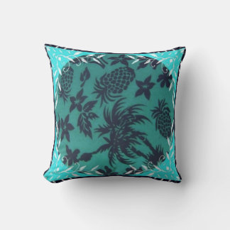 Coussin Impression tropicale recto verso