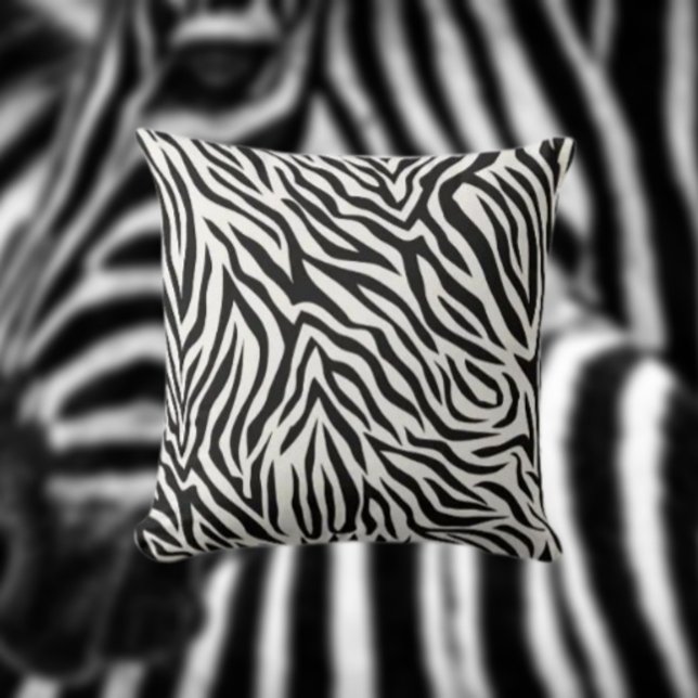 Coussin Impression Zebra (Créateur téléchargé)